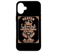 St Joseph Cafasso Heaven Sinners Room Cattolic Saint Citazioni Custodia per iPhone 16 Plus