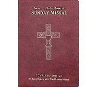 St. Joseph Sunday Missal Canadian Edition (Rilegato in ecopelle)