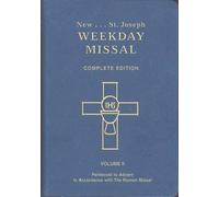 St. Joseph Weekday Missal (Vol. II / Pentecost to Advent) (Rilegato in ecopelle)
