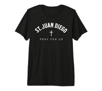 St. Juan Diego Catholic Patron Christian Saint Maglietta Premium