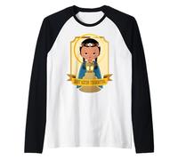 St Kateri Tekakwitha Giglio dei Mohawks Cattolico Santo Carino Maglia con Maniche Raglan