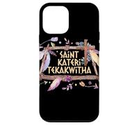 St Kateri Tekakwitha Giglio del Santo cattolico Mohawk Custodia per iPhone 12 mini