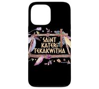St Kateri Tekakwitha Giglio del Santo cattolico Mohawk Custodia per iPhone 13 Pro Max
