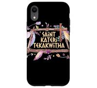 St Kateri Tekakwitha Giglio del Santo cattolico Mohawk Custodia per iPhone XR