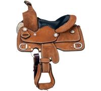 ST-KIDS-009 - Set da sella western da 20,3 cm, per bambini e ragazzi, realizzato a mano