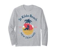 St Kilda Beach Nuova Zelanda Maglia a Manica