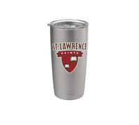 St. Lawrence University Saints Shield Bicchiere termico in acciaio inox doppia parete