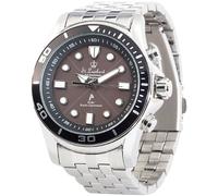 St. Leonhard Orologi da polso da uomo - orologio solare scintillante: Orologio da polso radio, per uomini, Batteria, Pannello solare (radio controllato, con controllo uomo, batteria)