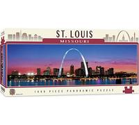 St.Louis Missouri 1000 Pezzi Panoramico Puzzle 990mm x 330mm ( Mpc )