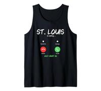 St. Louis Sta chiamando e Devo Andare in Viaggio nel Missouri Canotta