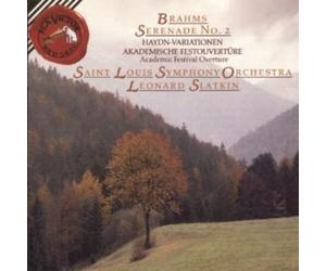 St. Louis Symph Brahms: Serenade No. 2 in A, Op. 16 / Haydn: Variations on (CD)