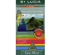 St-Lucia road map (Map)