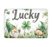 St Lucky Gnomes Shamrock Extra Large Riutilizzabile Vasino per imparare a fare pipì Pad morbido assorbente per imparare a cambiare il pannolino per neonati, 132,1 cm di lunghezza x 86,4 cm di