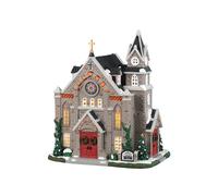 Lemax-35055 Caddington Village Lighted Building: St. Luke's Church, Multicolore, 35055