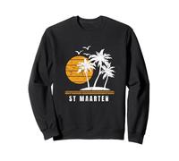 St Maarten Isola dei Caraibi Vacanza Souvenir Felpa