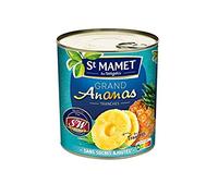 St Mamet Les Vergers Les Fruits en Morceaux Exotic Ananas intero, 345 g