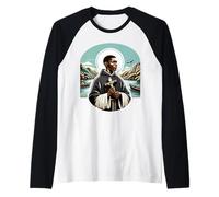 St Martin de Porres Chiesa cattolica Santi Neri Perù Croce Maglia con Maniche Raglan