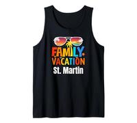 St. Martin Island Abbinato Abiti Vacanza in Famiglia Canotta