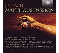 Bach, J.S./ Dresdner Kreutzchor/ Thomanerchor - St. Matthew Passion (3 CD)