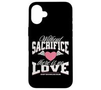 St Maximilian Kolbe Catholic Inspirational Citazioni su amore Custodia per iPhone 16 Plus