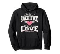 St Maximilian Kolbe Catholic Inspirational Citazioni su Amore Felpa con Cappuccio