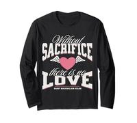 St Maximilian Kolbe Catholic Inspirational Citazioni su Amore Maglia a Manica