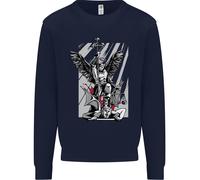 St Michael Che Uccide Il Diavolo Christian Dio Uomo Felpa