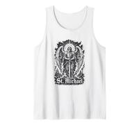 St Michael Quis Ut Deus Arcangelo Protettore Canotta