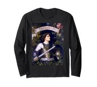 St. Michael The Archangel Defend Us in Battle Catholic Maglia a Manica