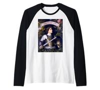 St. Michael The Archangel Defend Us in Battle Catholic Maglia con Maniche Raglan
