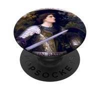 St. Michael the Archangel Defend Us In Battle Catholic PopSockets PopGrip Adesivo