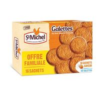 St Michel Torte di burro francese, 16 bustine di 5 biscotti, 520 g