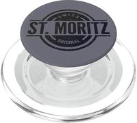 St. Moritz Svizzera - Ufficiale Saint Moritz Svizzera PopSockets PopGrip per MagSafe