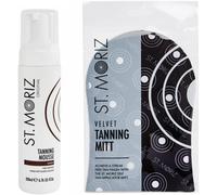 St Moriz Instant Autoabbronzante Mousse DARK 200Ml Con St Moriz Tanning Mitt