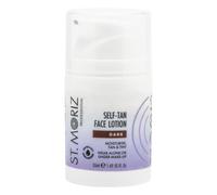 St Moriz Professional Lozione facciale autoabbronzante media | con aloe vera e vitamina E per un'abbronzatura graduale e una lucentezza naturale | abbronzatura finto vegana per il viso da sola o sotto