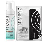 St. Moriz - Mousse autoabbronzante professionale + set applicatore premium (Express)