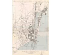 St. Nazaire France Map Journal: Vintage Map Notebook