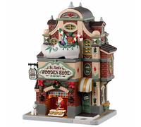 St.Nick's Wooden shoe shop Caddington Village Lemax Cod 35069