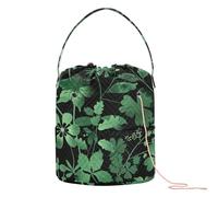 St.Patrick Flowers Green Travel Storage Organizer portatile per filati per forniture artistiche hilos para tejer Crochet