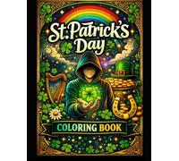 St. Patrick’s Day Coloring Book: 50 Shamrocks, Celtic Designs, and Lucky Patterns for Relaxation and Creativity