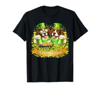 St Patrick’s Day Irish English Springer Spaniel Beer Men Maglietta