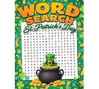 St. Patrick’s Day Word Search: Fun and Festive Large Print Puzzle Book for All Ages