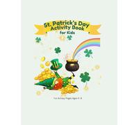 St. Patrick's Day Activity Book for Kids Ages 5-8