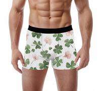 St. Patrick's Day - Attrezzo da uomo per modellare e sostenere i glutei, bianco, L