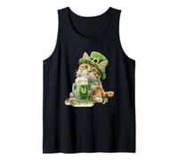 St Patricks Day Cat, St Patricks Day Kitten Lover, Bambini Ragazzi Canotta