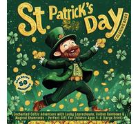 St. Patrick's Day Coloring Book: Enchanted Celtic Adventure with Lucky Leprechauns, Golden Rainbows & Magical Shamrocks - Perfect Gift for Children Ages 4-8 (Large Print)