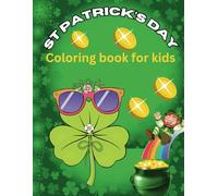 St Patrick's Day Coloring book for kids: Fun and cute coloring pages with leprechauns for kids