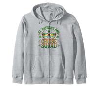 St Patricks Day Cruise Squad Tropical Sunset Occhiali da Sole Felpa con Cappuccio