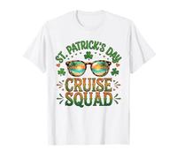 St Patricks Day Cruise Squad Tropical Sunset Occhiali da Sole Maglietta