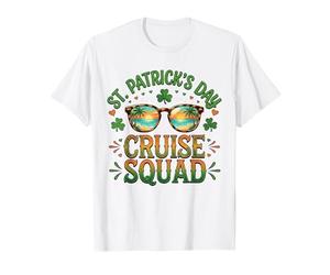 St Patricks Day Cruise Squad Tropical Sunset Occhiali da Sole Maglietta